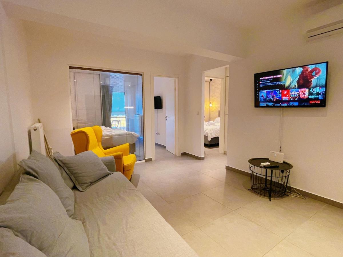 Wsd Hera Luxury Stylish 2Bd Apt With City View Balcony Near Merto Атина Екстериор снимка