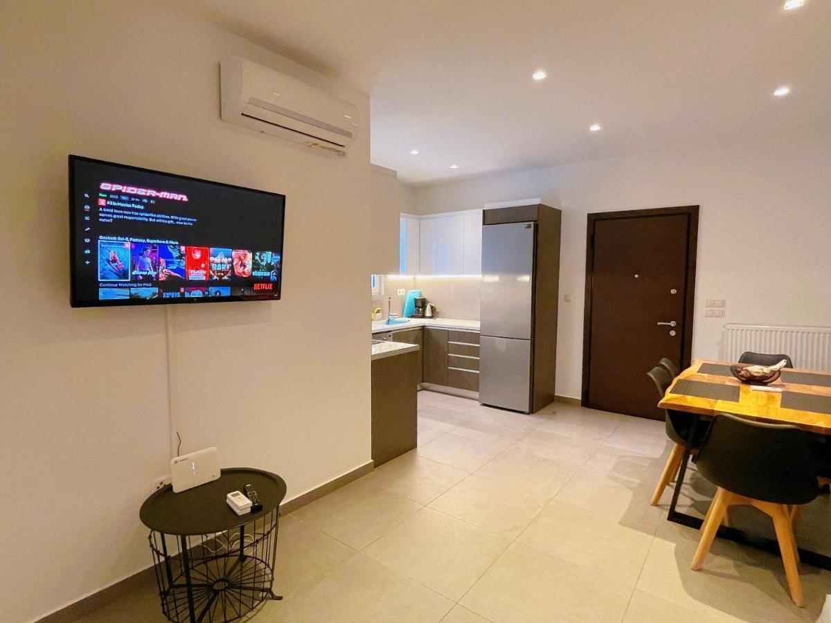 Wsd Hera Luxury Stylish 2Bd Apt With City View Balcony Near Merto Атина Екстериор снимка