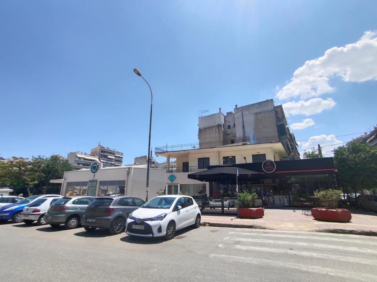 Wsd Hera Luxury Stylish 2Bd Apt With City View Balcony Near Merto Атина Екстериор снимка