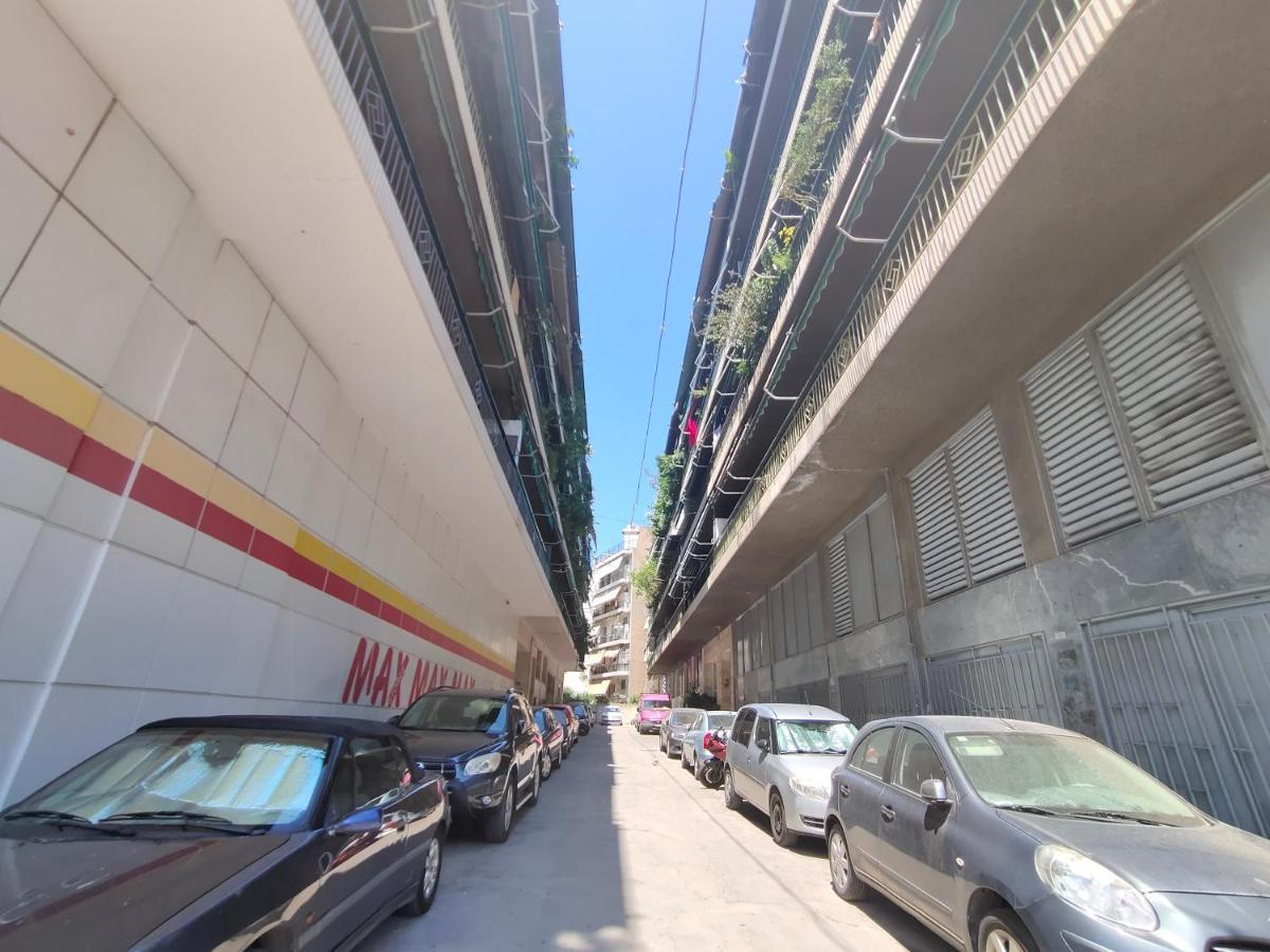 Wsd Hera Luxury Stylish 2Bd Apt With City View Balcony Near Merto Атина Екстериор снимка