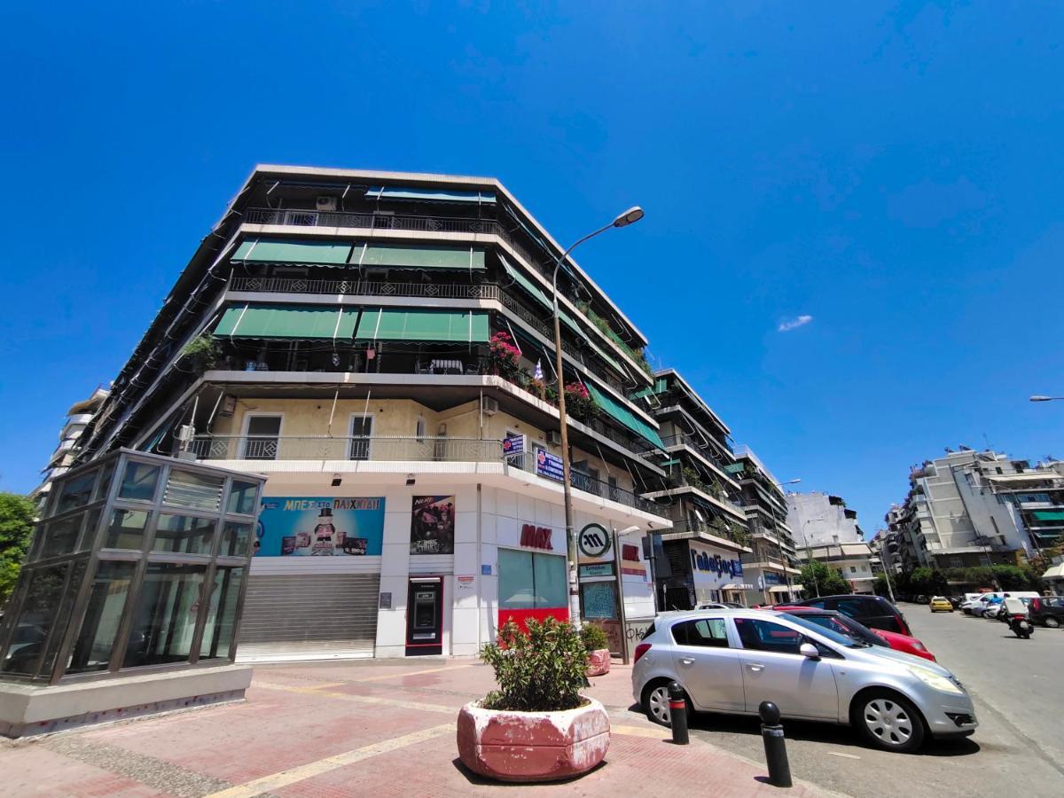 Wsd Hera Luxury Stylish 2Bd Apt With City View Balcony Near Merto Атина Екстериор снимка